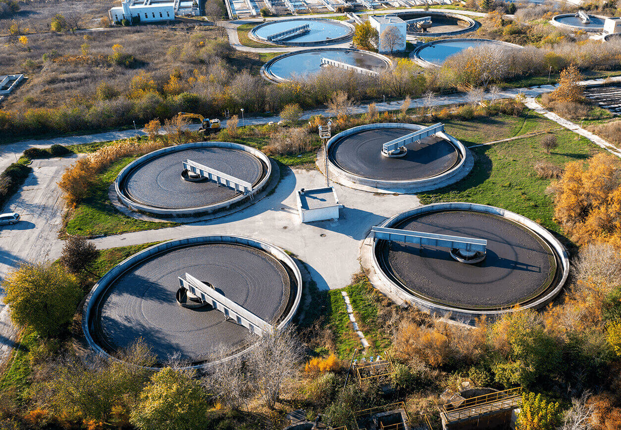 Water treatment plant components